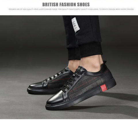 Men Casual Shoes Leather