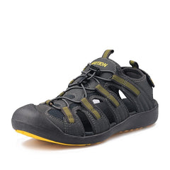 Men Sandals Leather Hiking Outdoor
